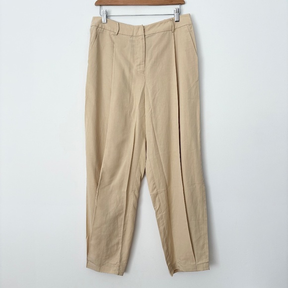 Lattelier linen blend tailored pants - Picture 5 of 7